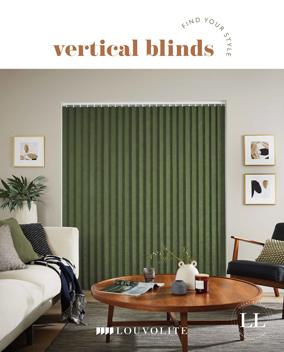 Vertical blinds in a stylish green colour, ideal for controlling light and privacy in residential or.