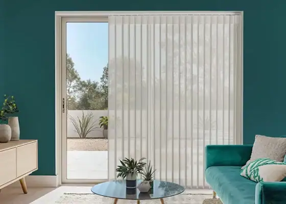 Vertical Blinds for Patio Doors.